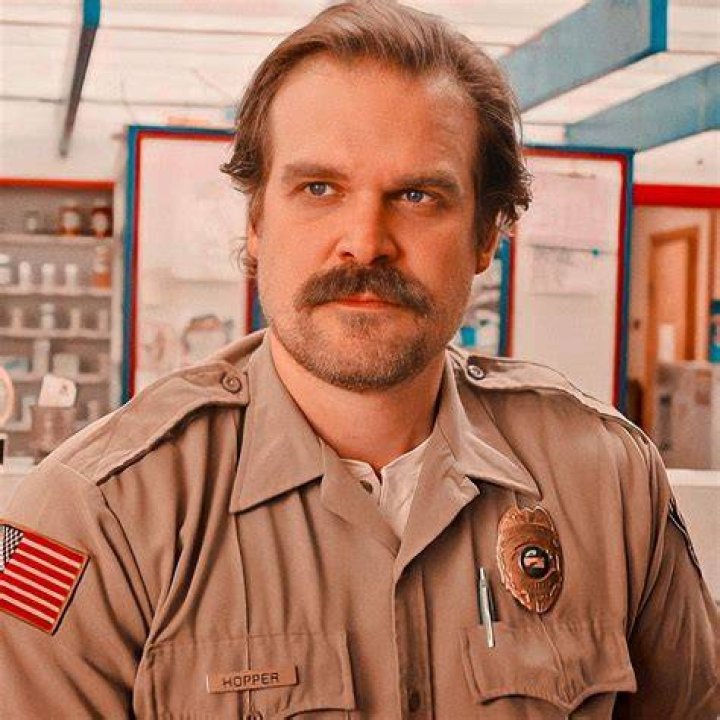 Jim Hopper in Stranger Things