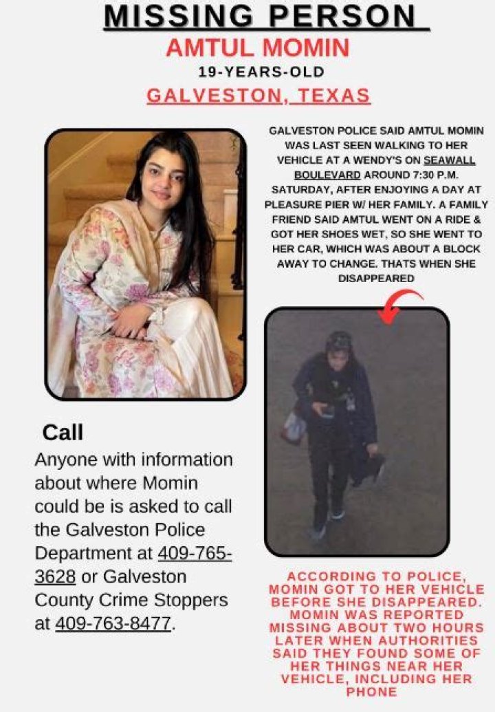 Missing Amtul Momin Poster