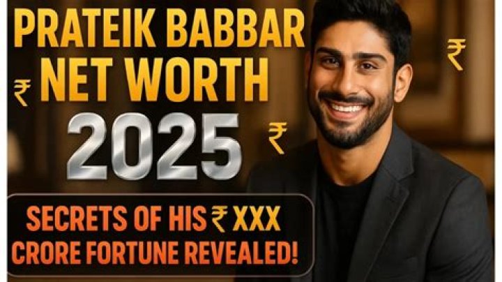 Prateik Babbar Net Worth